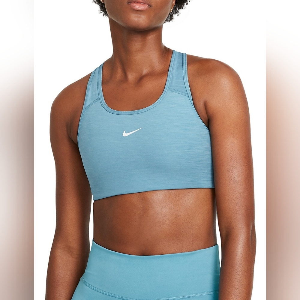 NIKE - Dri-FIT Swoosh Medium Support Padded Sports Bra